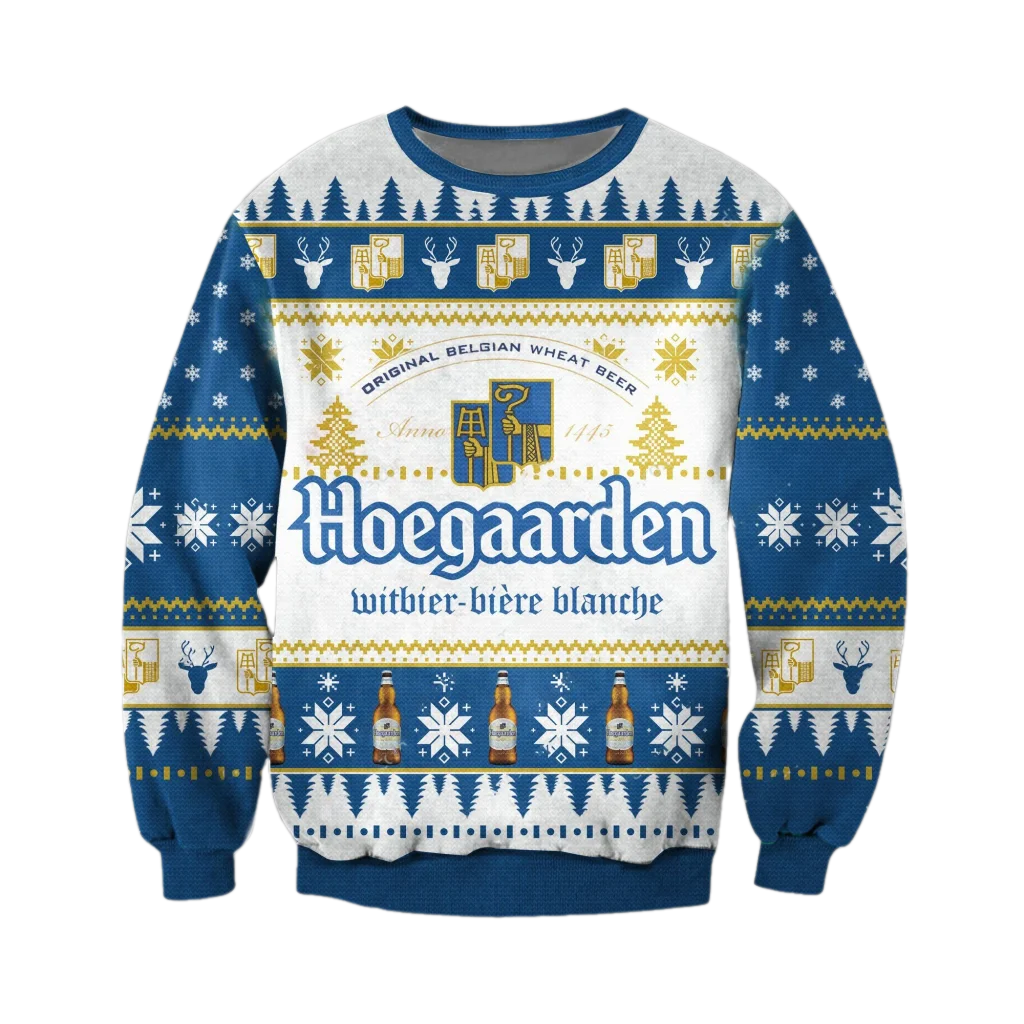 Unisex HGD 3D Ugly Christmas Sweater For Men & Women Christmas Gift Sweater BH1186 - WeCustomit