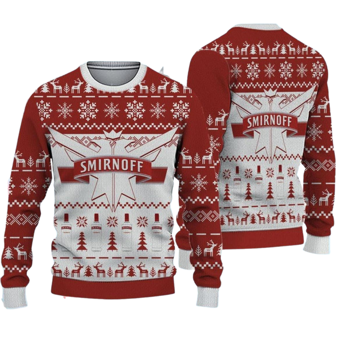 Unisex SMN 3D Ugly Christmas Sweater For Men & Women Christmas Gift Sweater BH1309 - WeCustomit