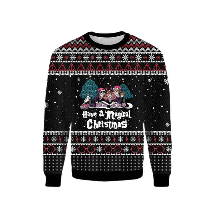 Have A Magical Ugly Christmas Sweater For Men & Women Christmas Gift Sweater US4207 - WeCustomit
