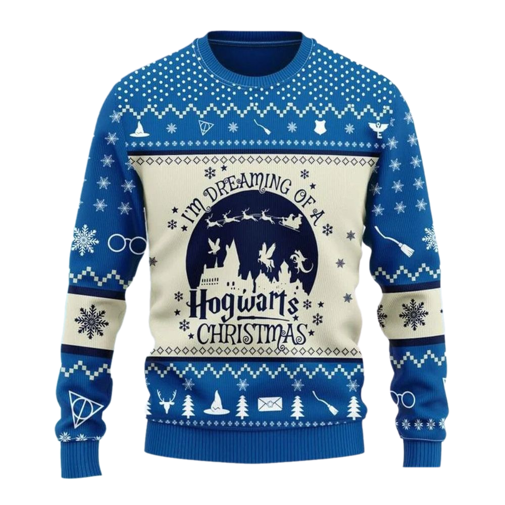 I’m Dream Of A Hogwarts Ugly Christmas Sweater For Men & Women Christmas Gift Sweater US4221 - WeCustomit