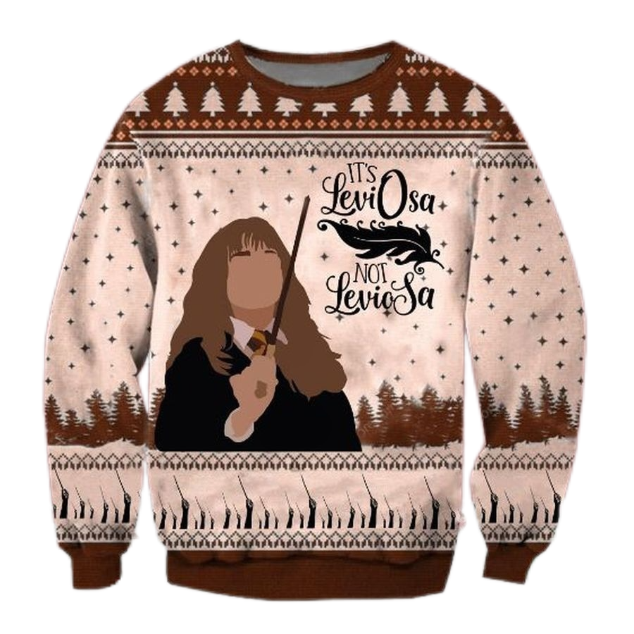 Har.ry Pot.ter Hermione Ugly Christmas Sweater For Men & Women Christmas Gift Sweater US4222 - WeCustomit