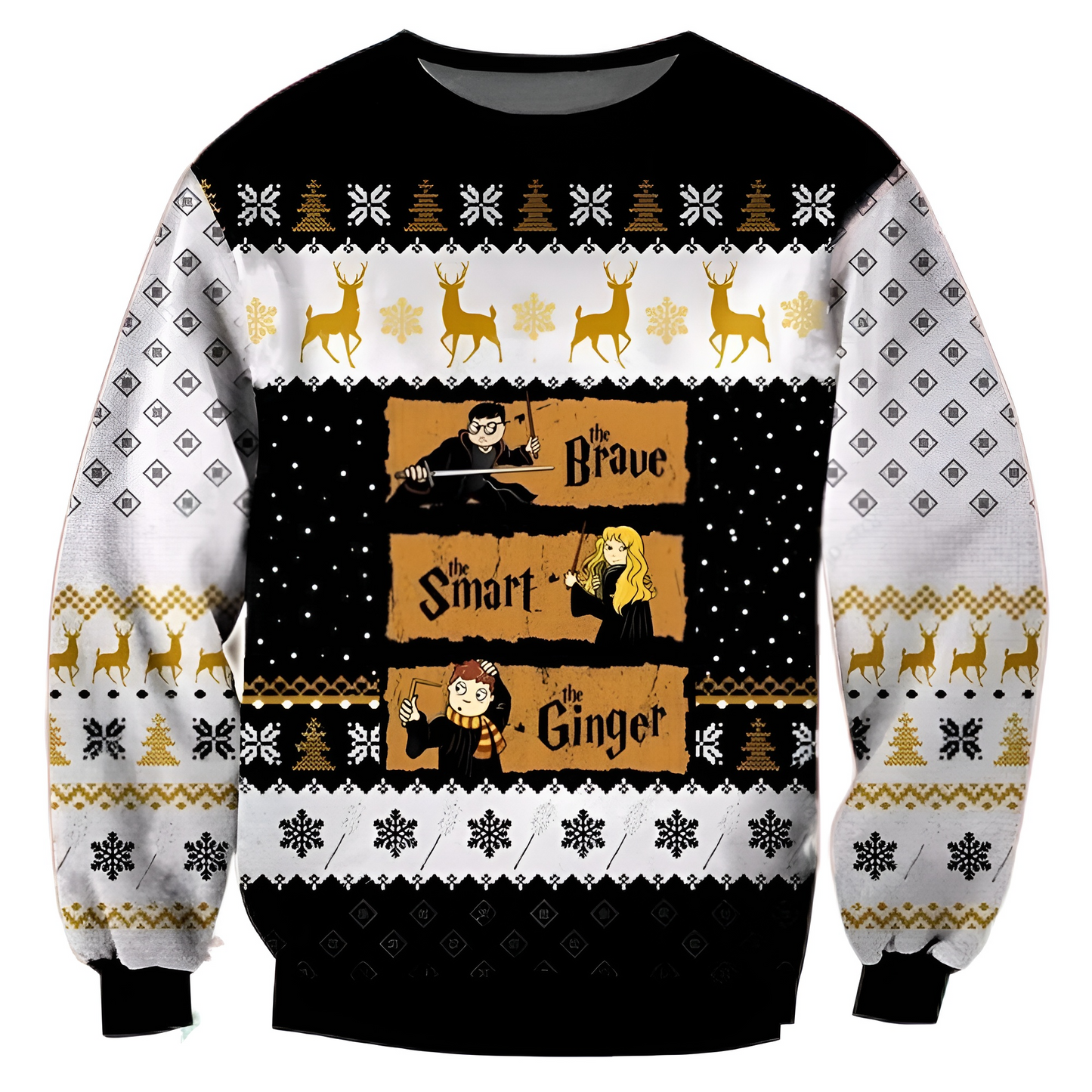The Brave - Smart - Ginger - Har.ry Pot.ter Ugly Christmas Sweater For Men & Women Christmas Gift Sweater US4237 - WeCustomit