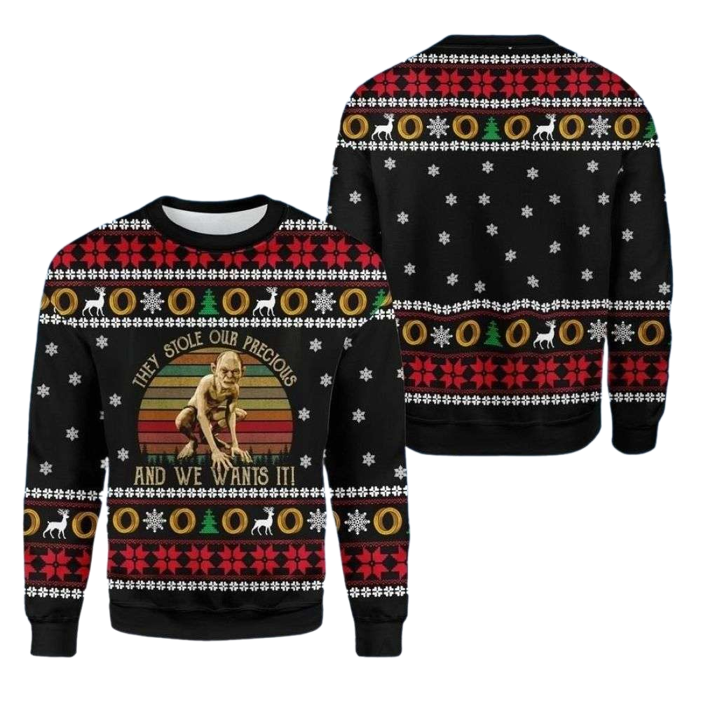 Lord Of The Rings Ugly Christmas Sweater For Men & Women Christmas Gift Sweater US4242 - WeCustomit