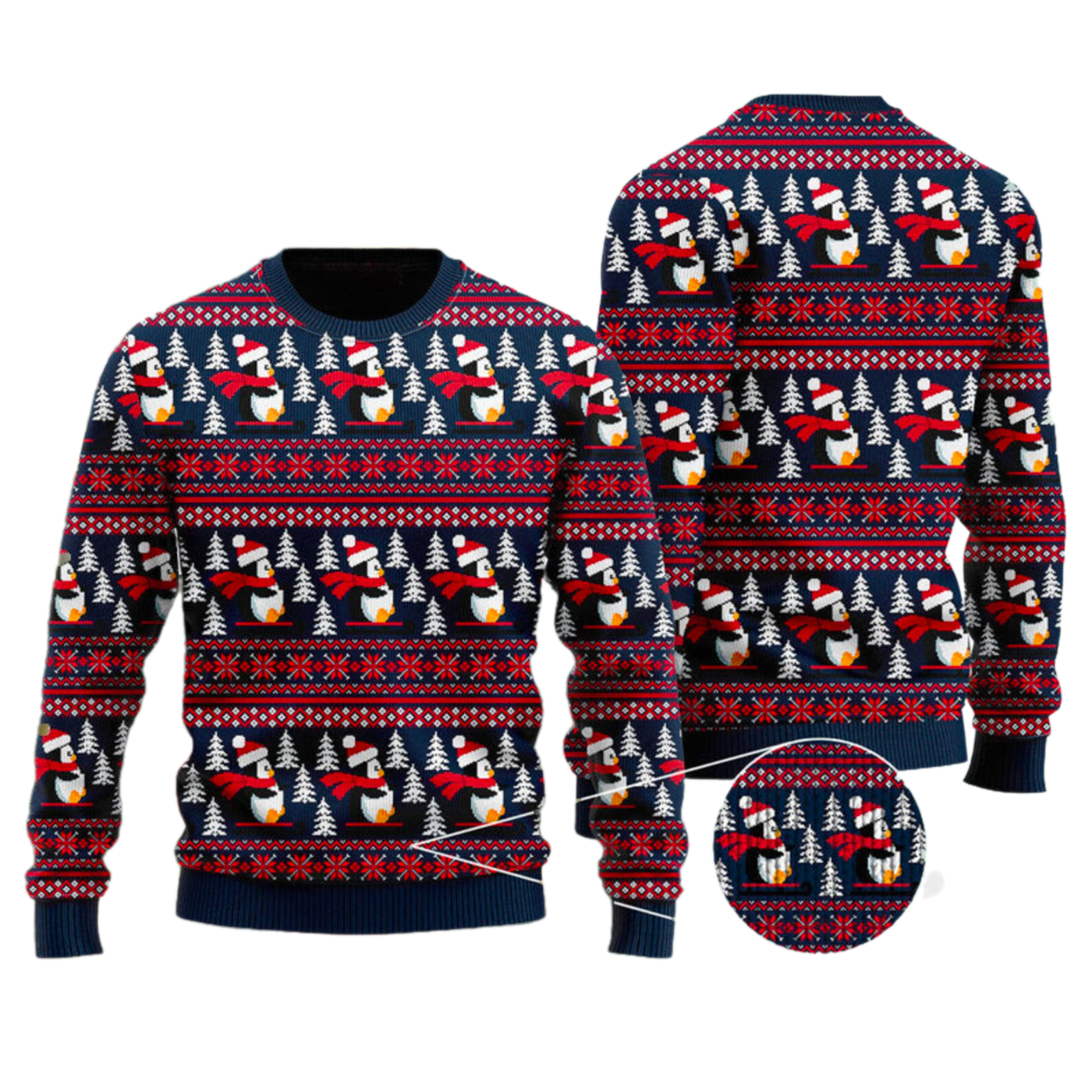 Penguins Im So Cool Ugly Christmas Sweater For Men & Women Christmas Gift Thanksgiving Sweater US4393 - WeCustomit