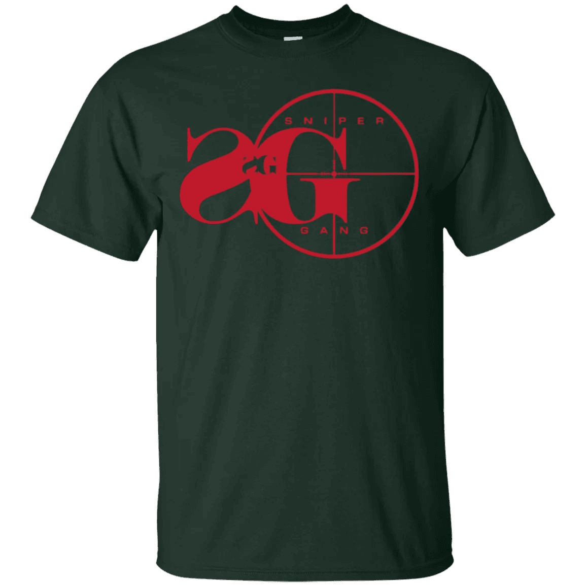 Sniper Gang Shirt Red - WeCustomit