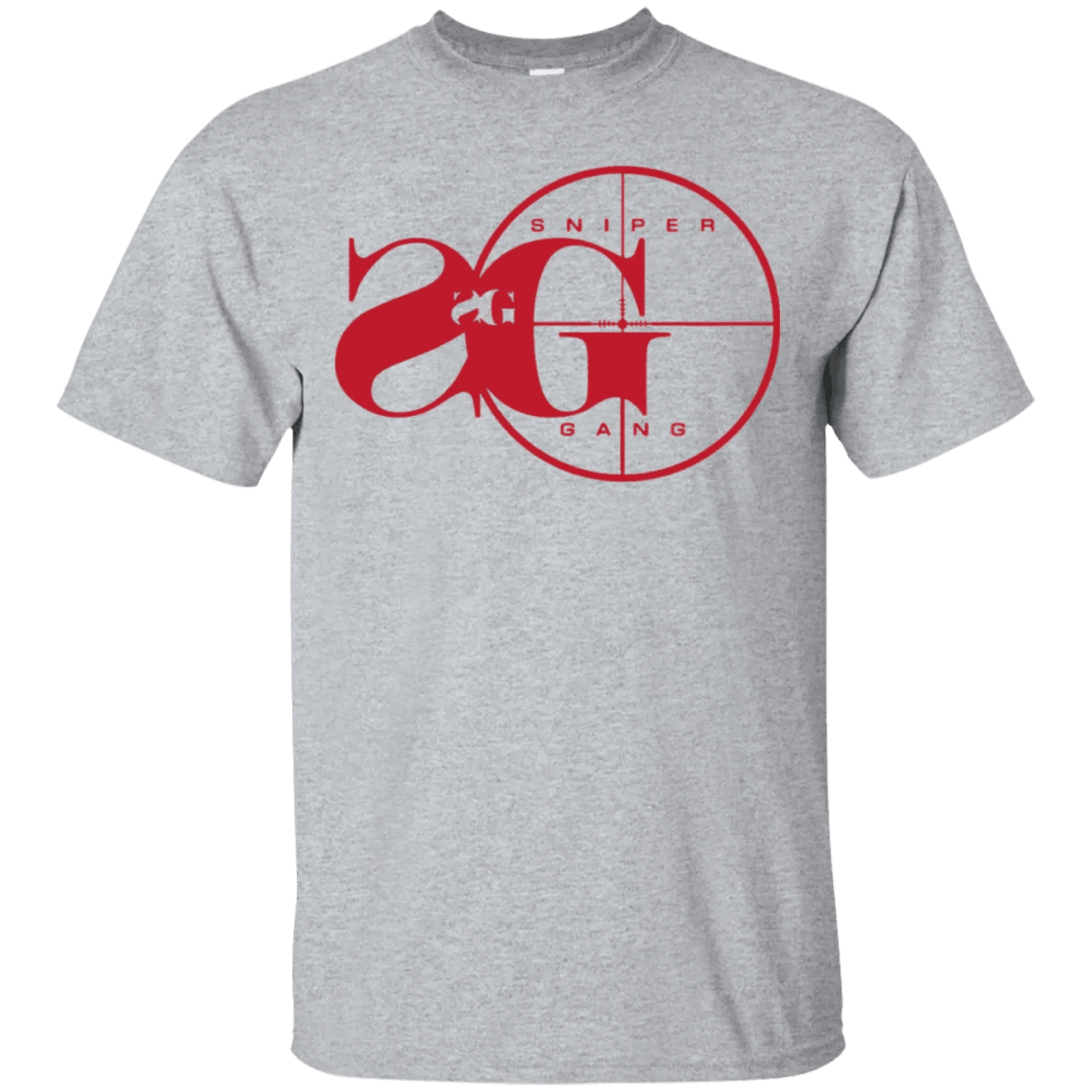 Sniper Gang Shirt Red - WeCustomit