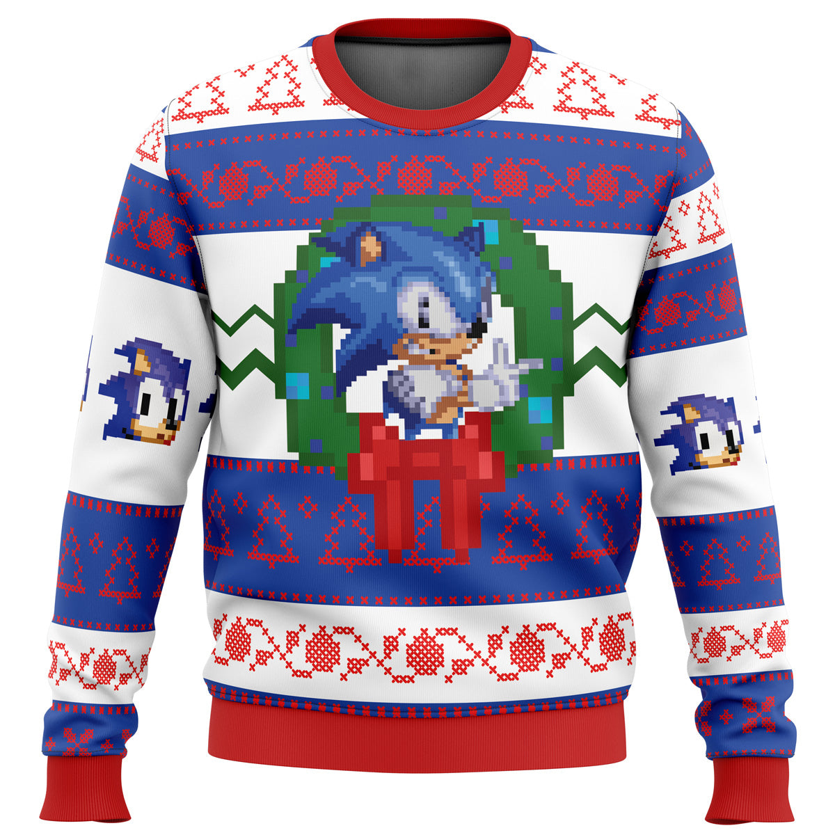 Sonic the Hedgehog Ugly Christmas Sweater - WeCustomit