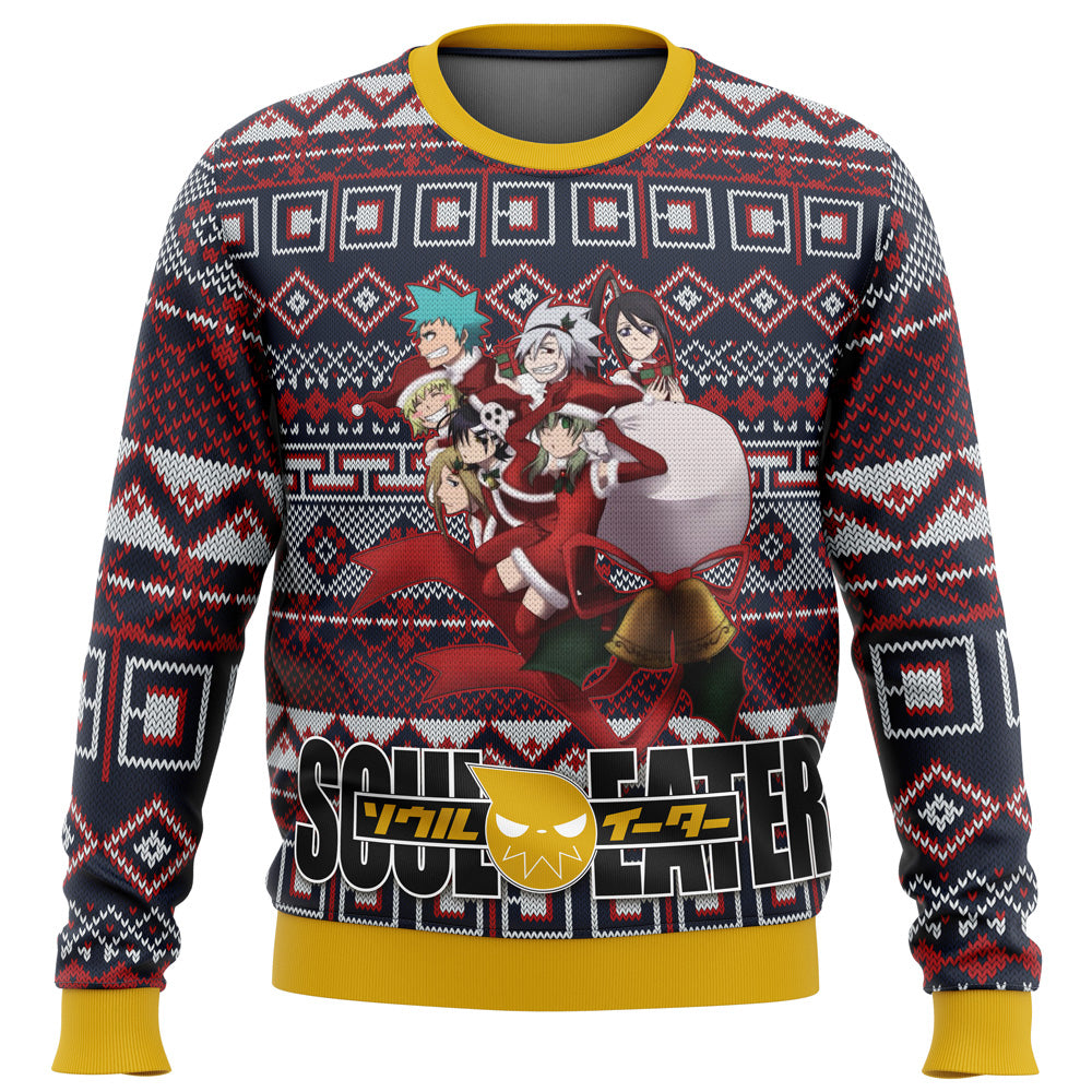 Soul Eater Alt Ugly Christmas Sweater - WeCustomit