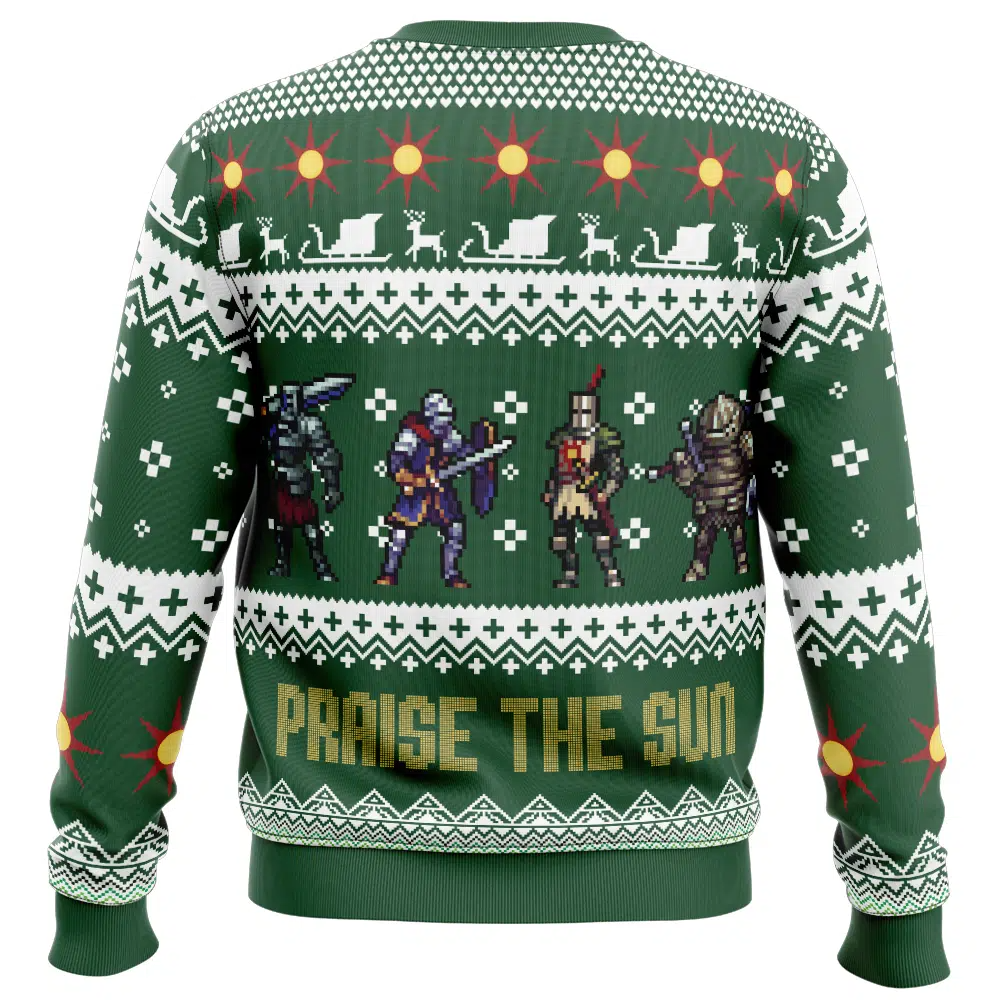 Souls Squad Dark Souls Ugly Christmas Sweater - WeCustomit