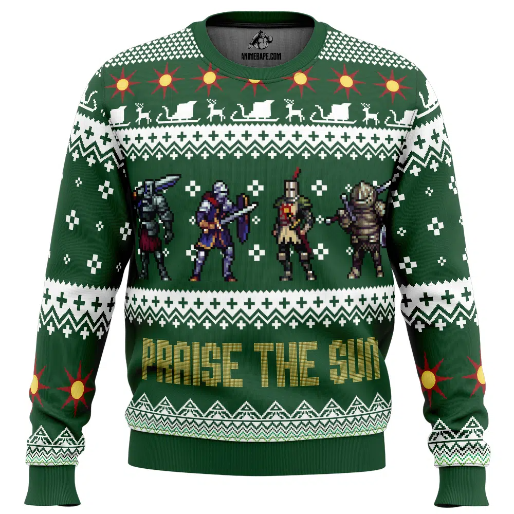 Souls Squad Dark Souls Ugly Christmas Sweater - WeCustomit