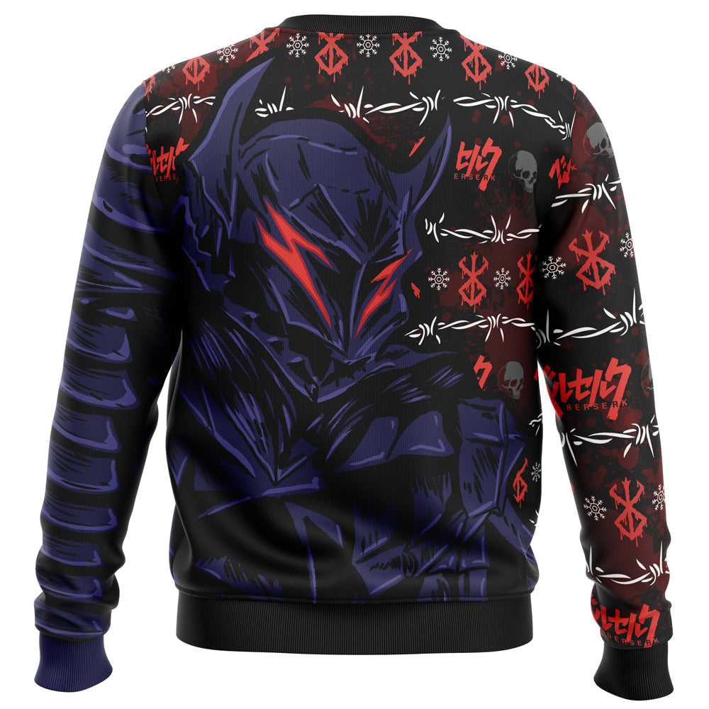 Struggler Berserk Ugly Christmas Sweater - WeCustomit