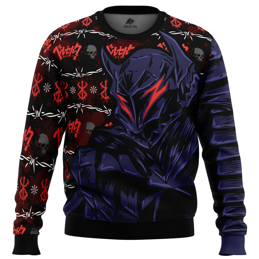 Struggler Berserk Ugly Christmas Sweater - WeCustomit