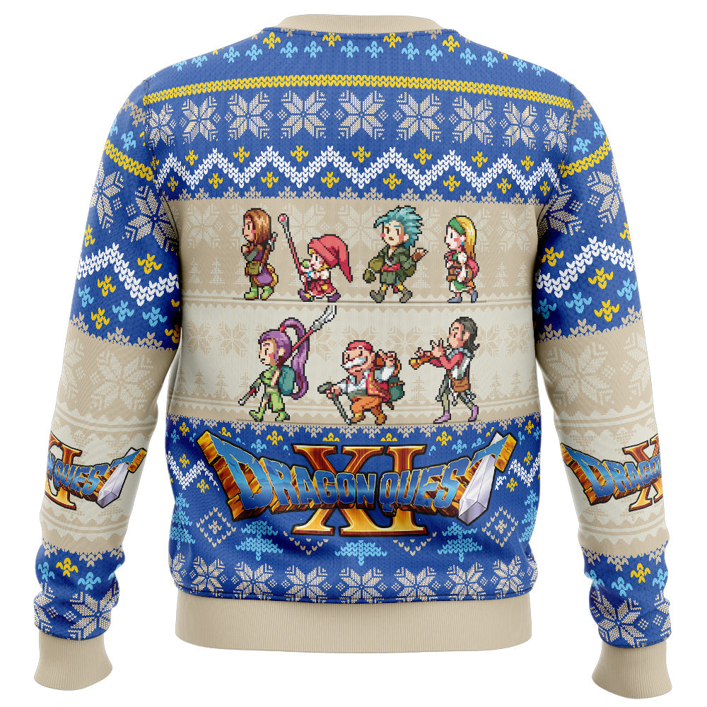 Team Quest Dragon Quest Ugly Christmas Sweater - WeCustomit