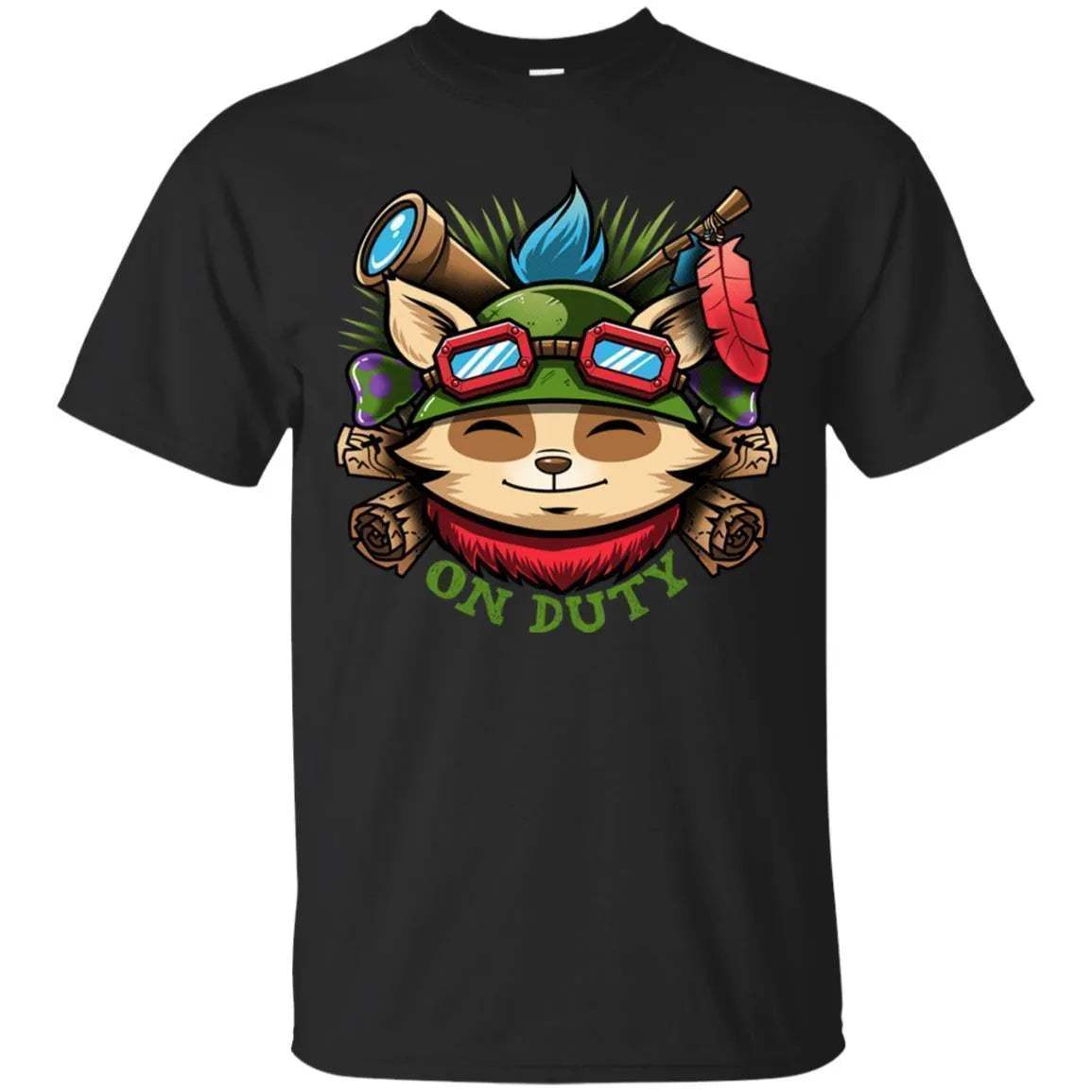 Teemo On Duty LOL Shirt - WeCustomit
