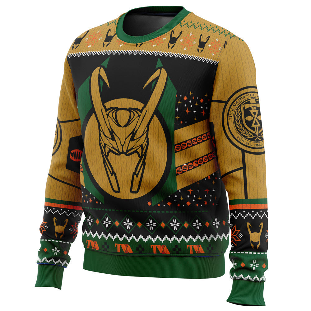 The Christmas Variant Loki Ugly Christmas Sweater - WeCustomit