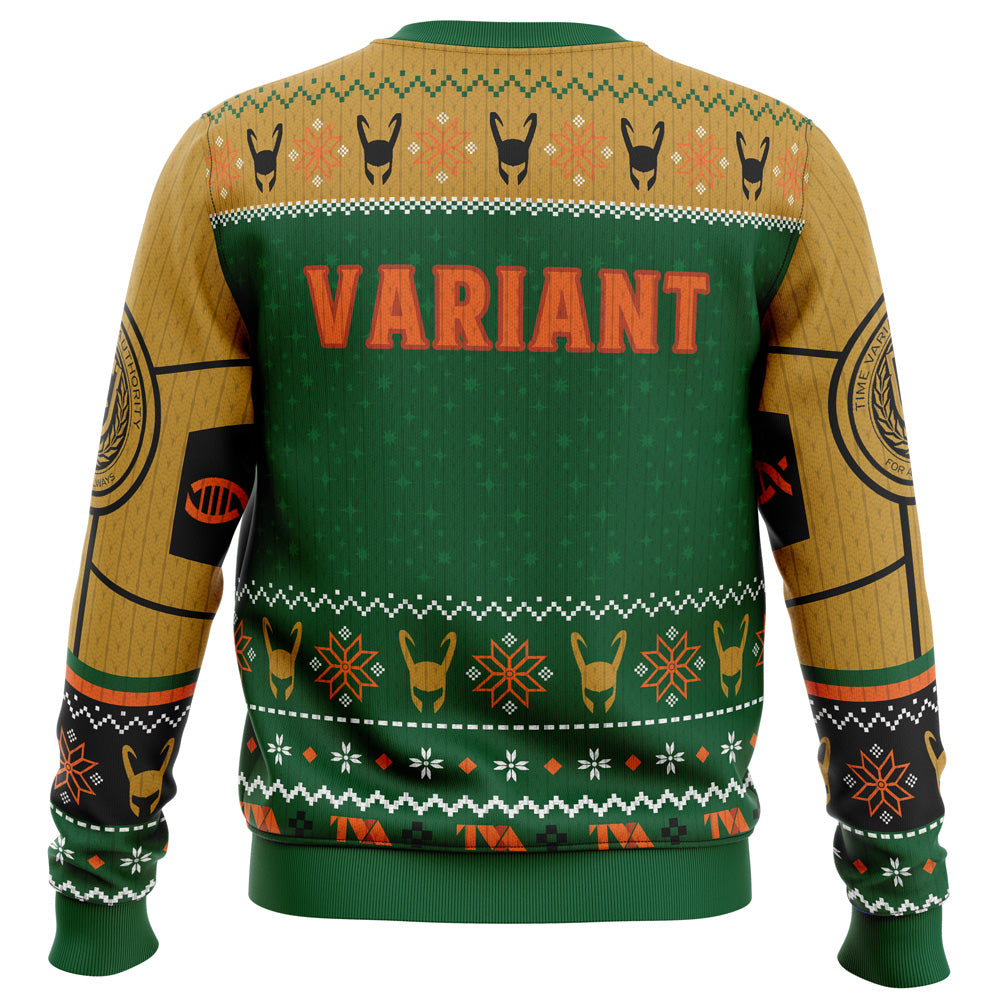 The Christmas Variant Loki Ugly Christmas Sweater - WeCustomit