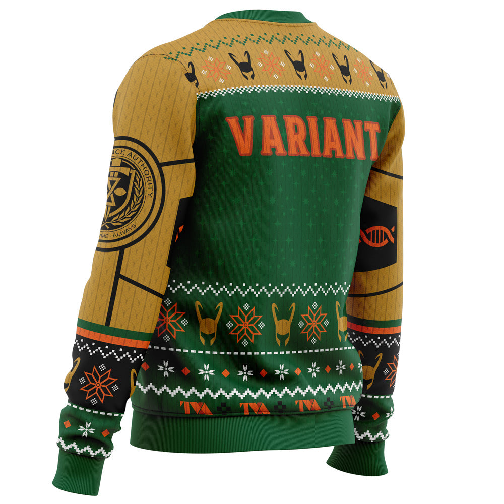 The Christmas Variant Loki Ugly Christmas Sweater - WeCustomit