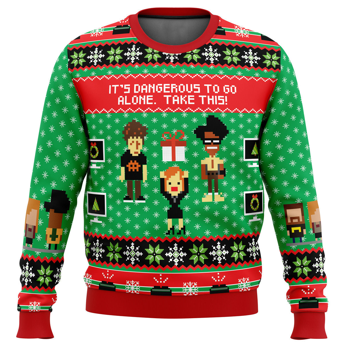 The IT Crowd Ugly Christmas Sweater - WeCustomit