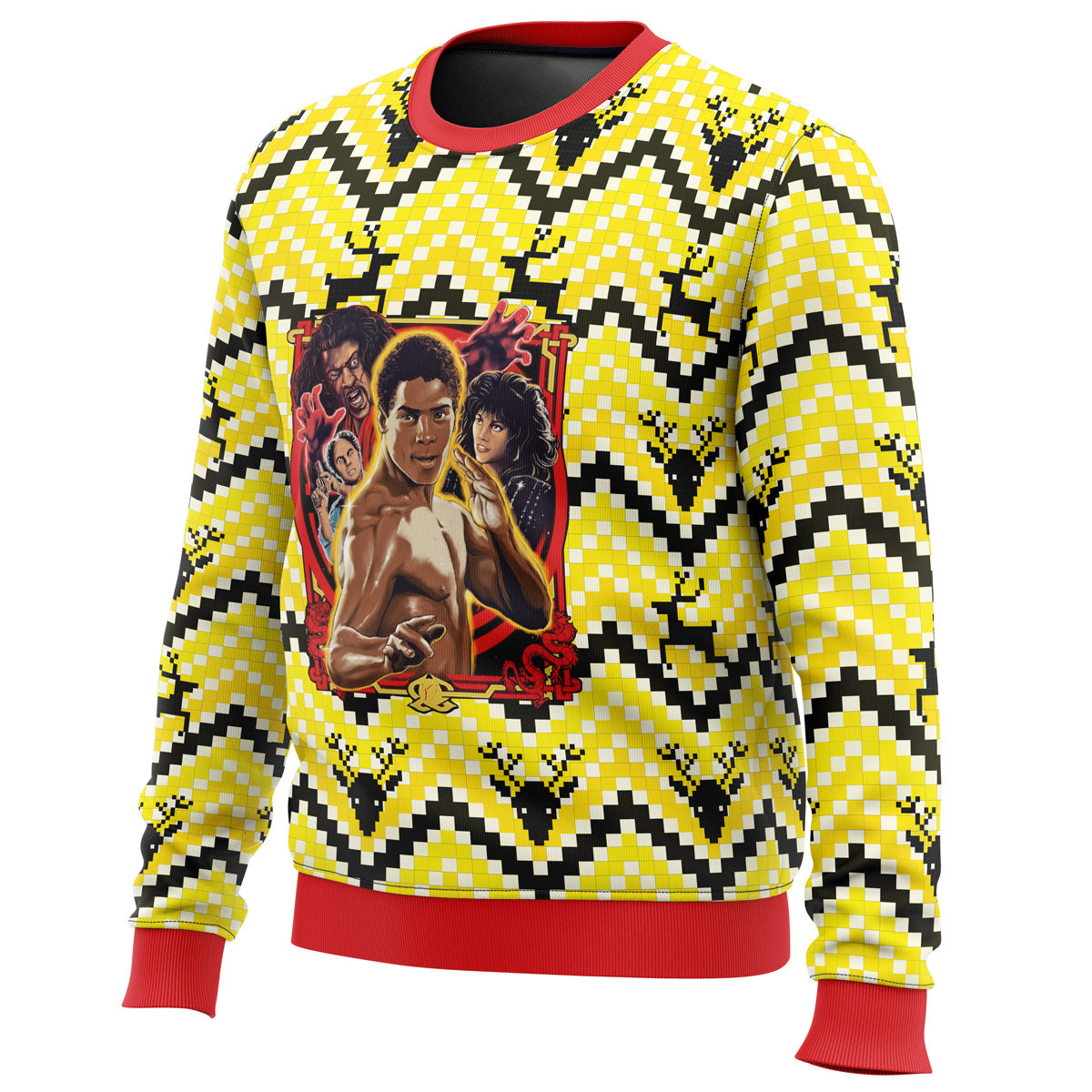 The Last Dragon Ugly Christmas Sweater - WeCustomit