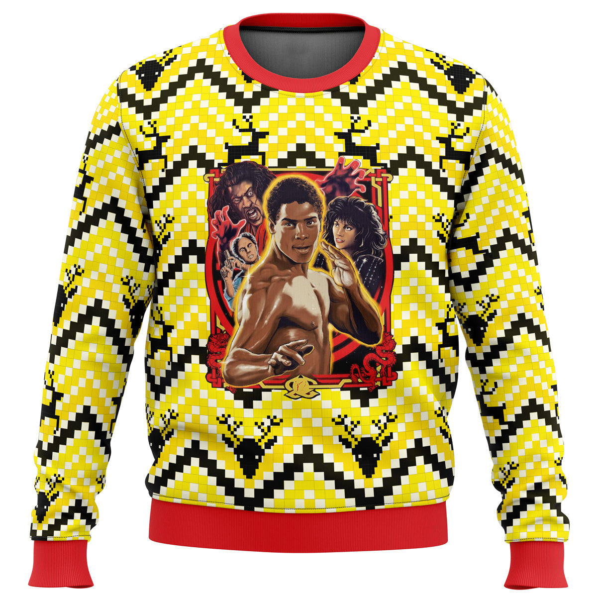The Last Dragon Ugly Christmas Sweater - WeCustomit