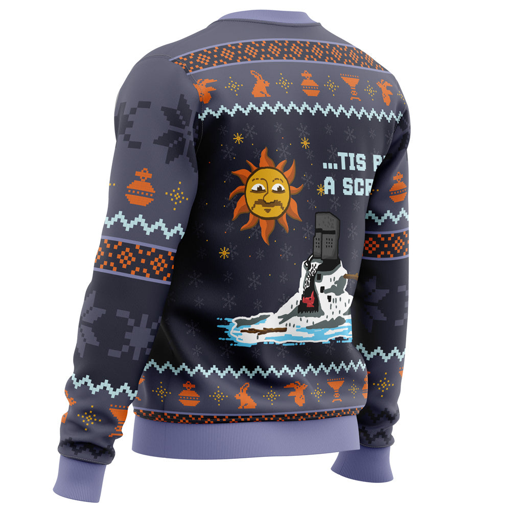 The Melting Knight Monty Python Ugly Christmas Sweater - WeCustomit