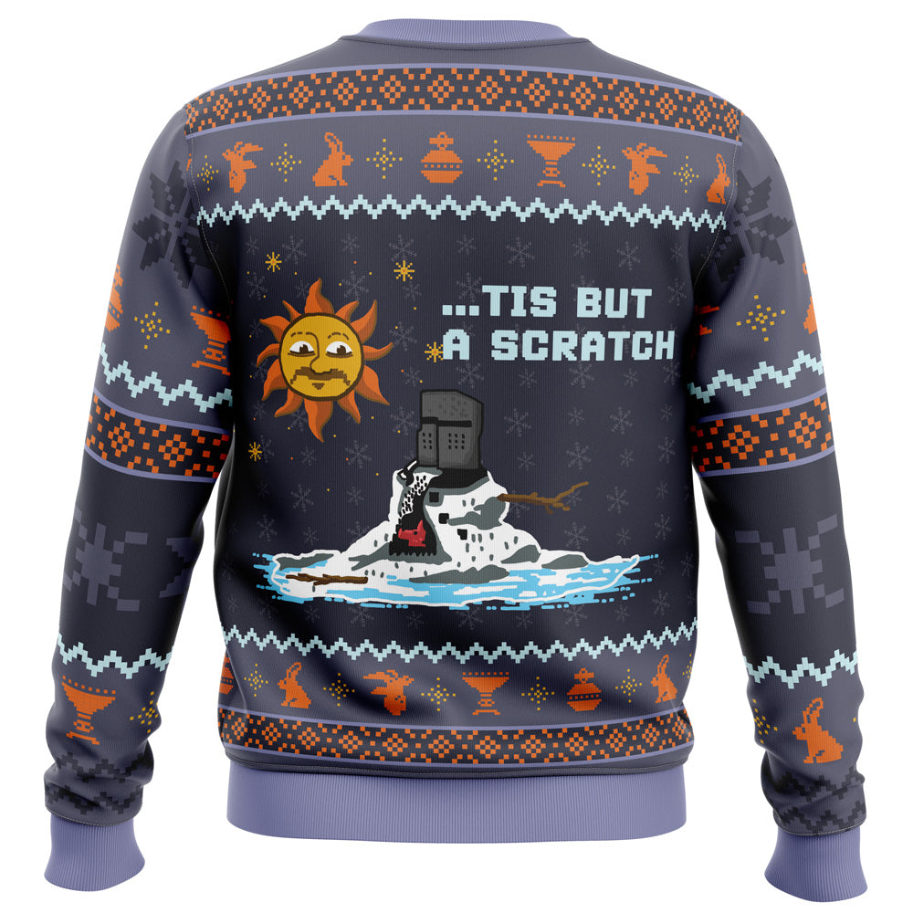 The Melting Knight Monty Python Ugly Christmas Sweater - WeCustomit