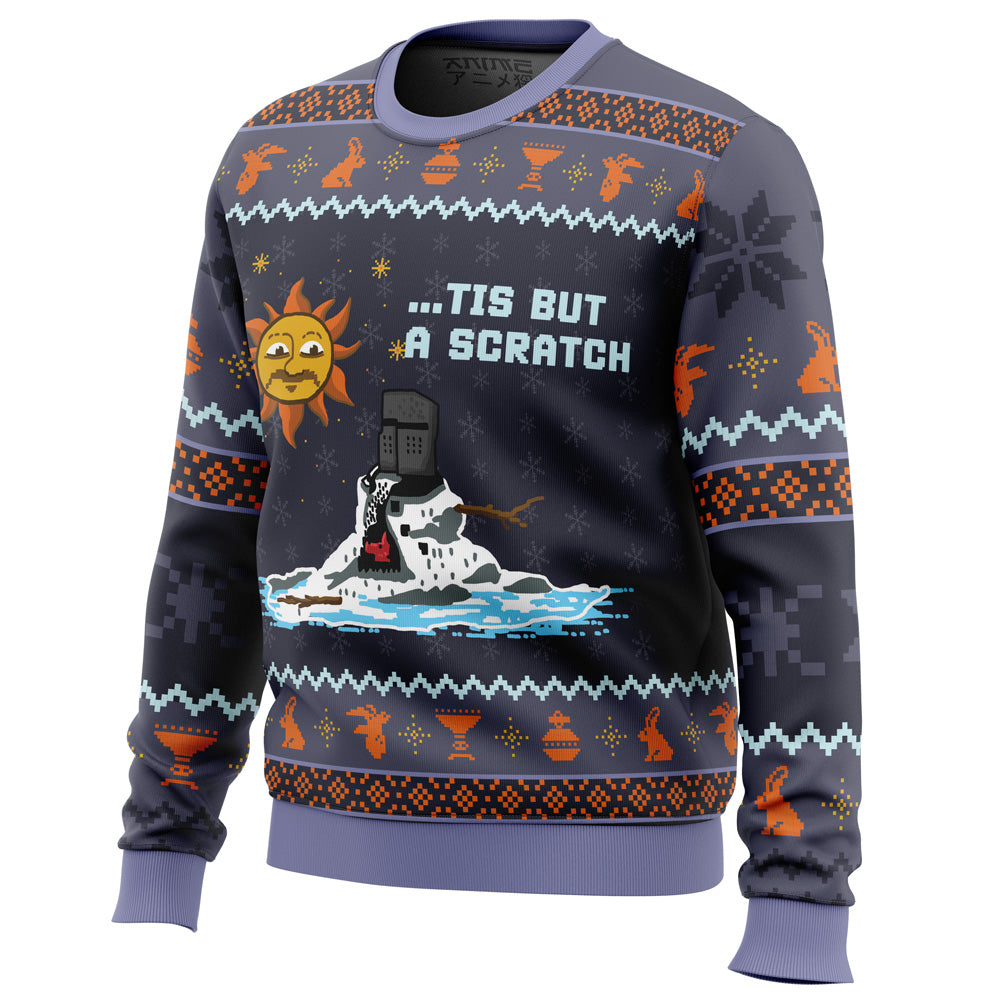 The Melting Knight Monty Python Ugly Christmas Sweater - WeCustomit
