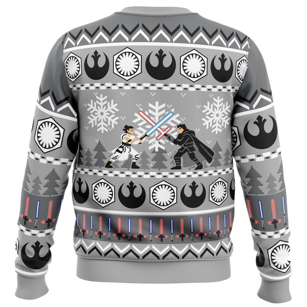The Rise Of The Holidays Star Wars Ugly Christmas Sweater - WeCustomit