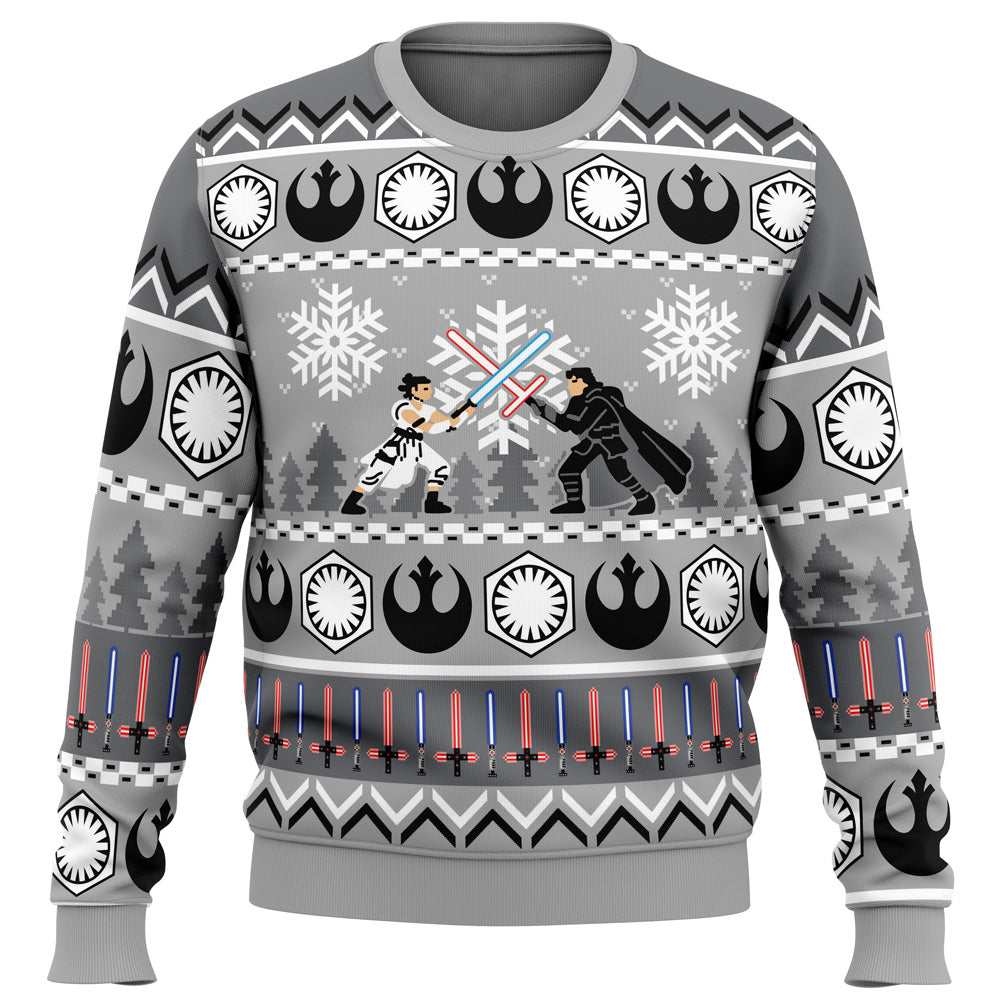 The Rise Of The Holidays Star Wars Ugly Christmas Sweater - WeCustomit