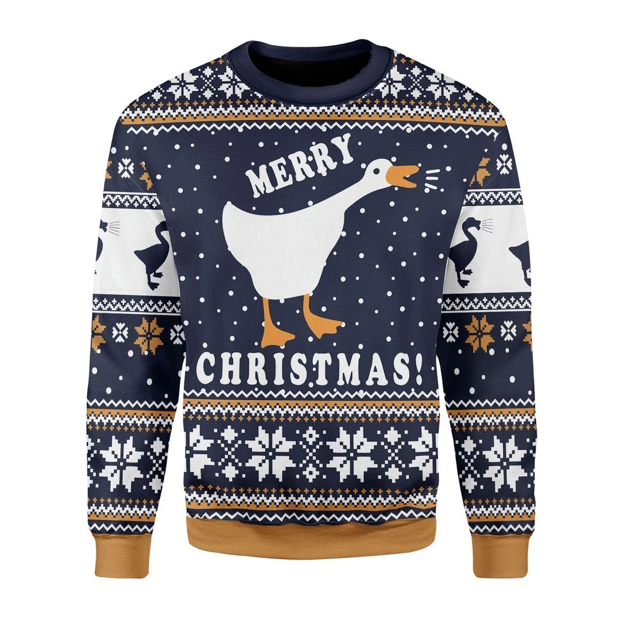 The Untitled Goose Ugly Christmas Sweater For Men & Women Christmas Gift Sweater US3455 - WeCustomit