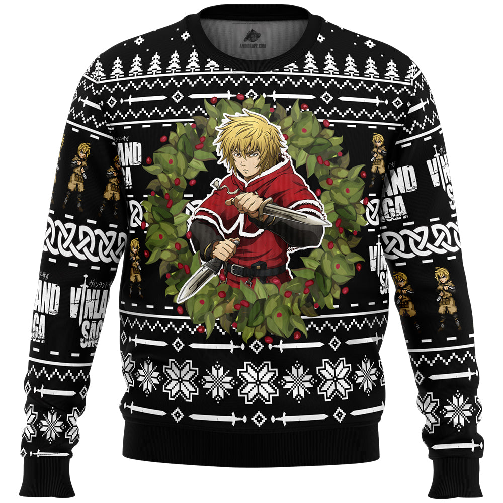 Thorfinn Vinland Saga Ugly Christmas Sweater - WeCustomit