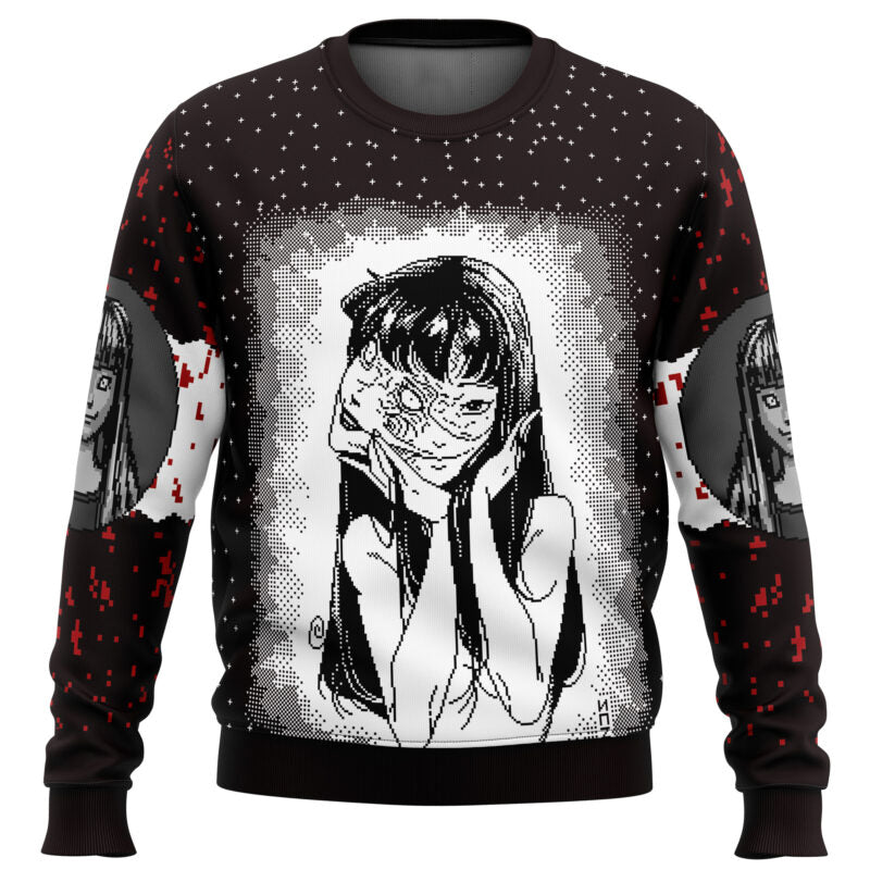 Tomie Junji Ito Ugly Christmas Sweater - WeCustomit