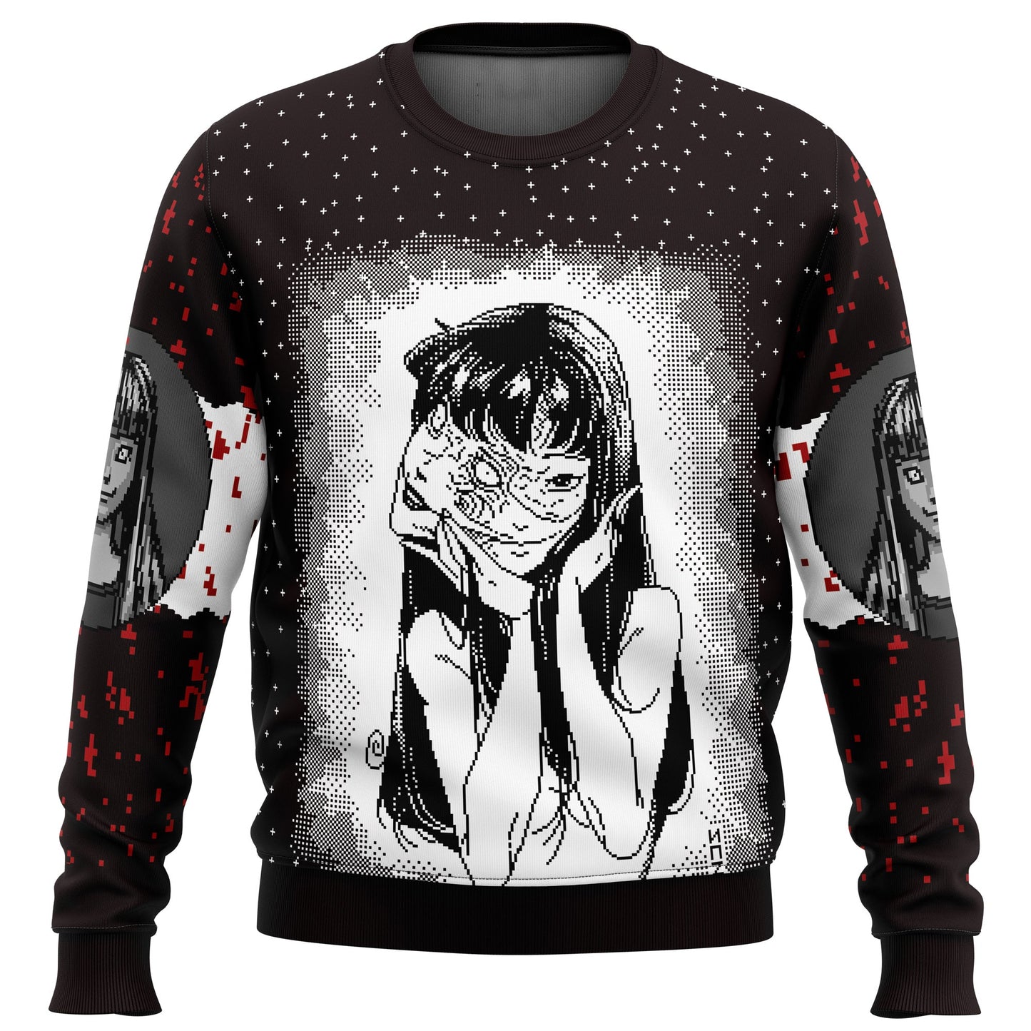 Tomie Junji Ito Ugly Christmas Sweater - WeCustomit