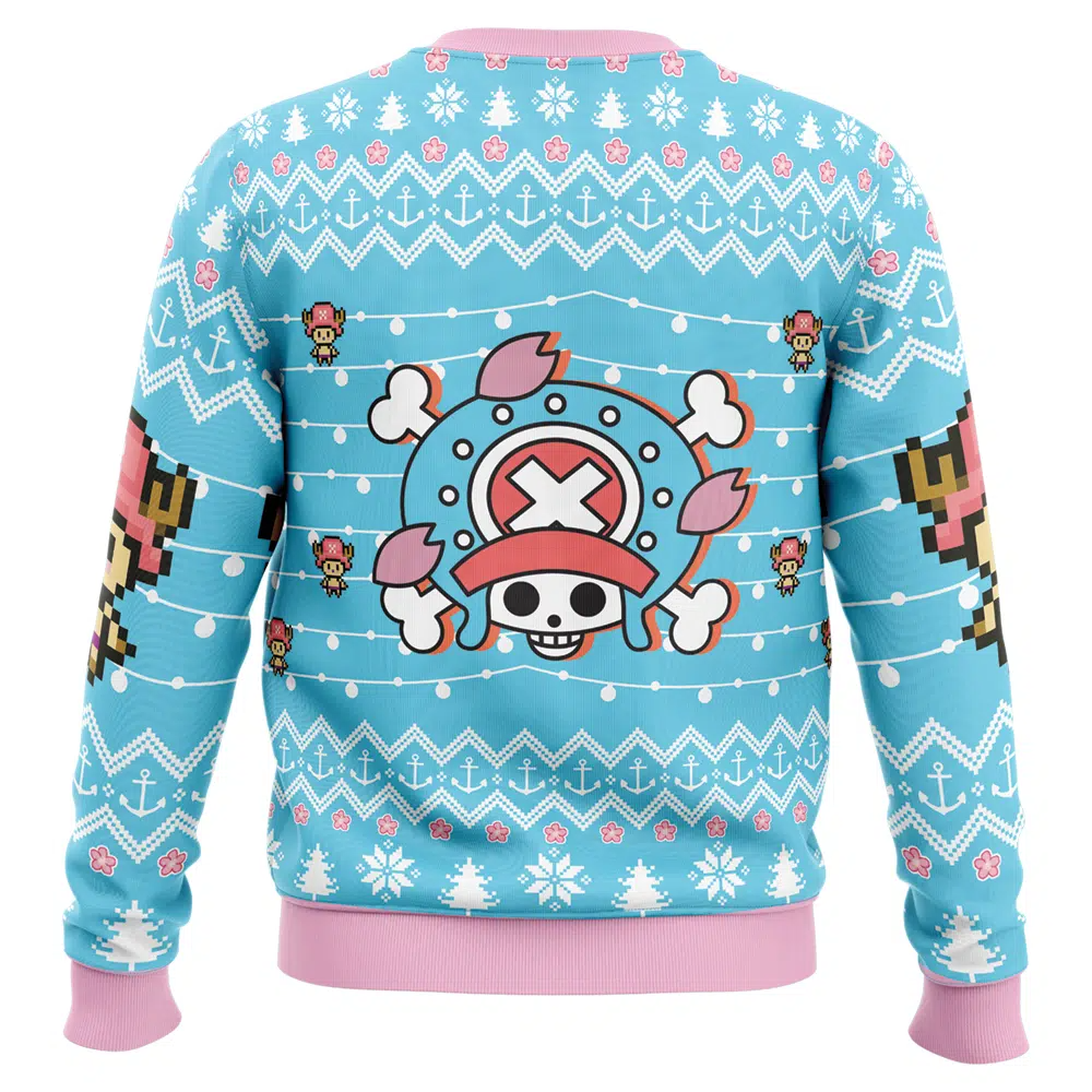 Tony Tony Chopper One Piece Ugly Christmas Sweater - WeCustomit