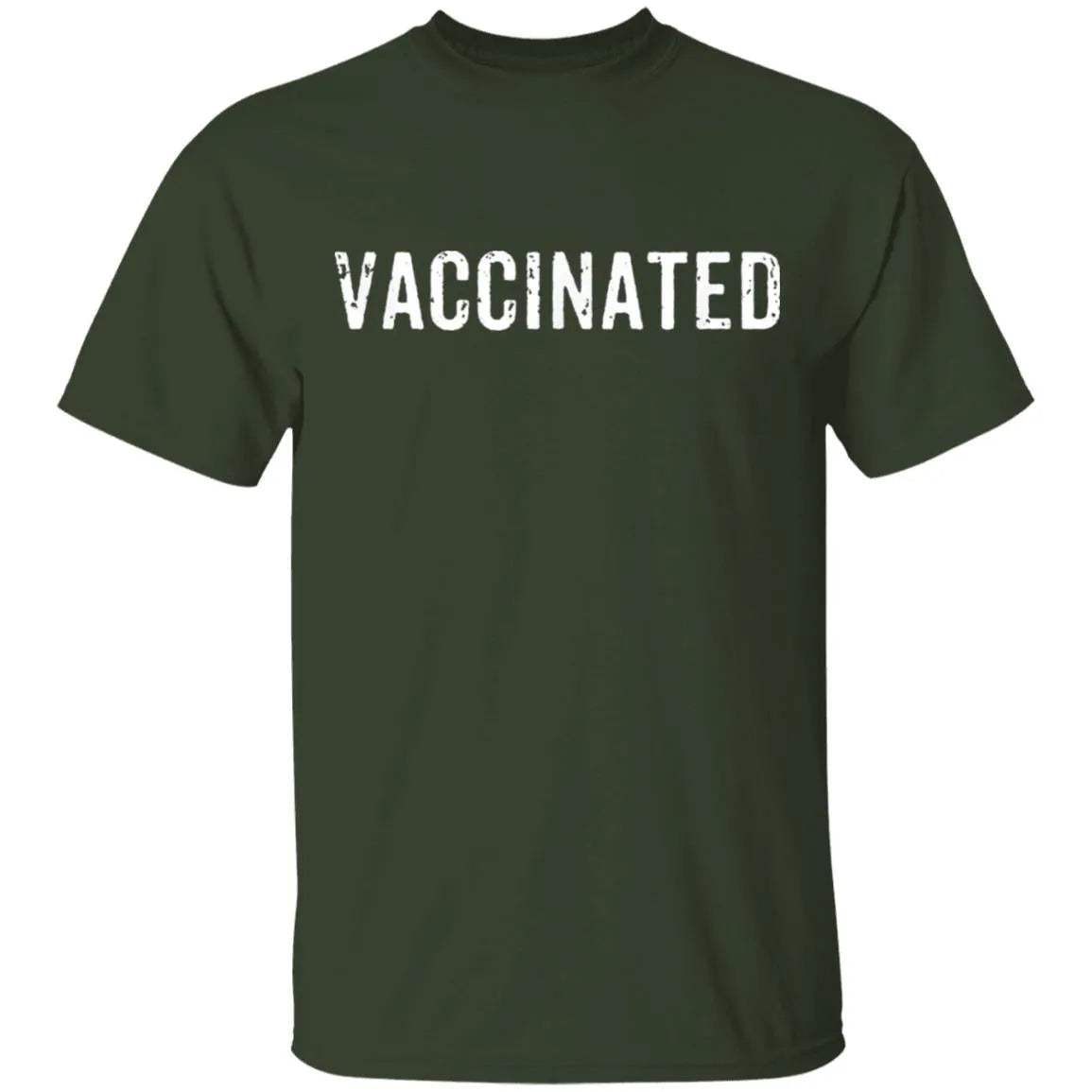 Vaccinated T Shirt - WeCustomit