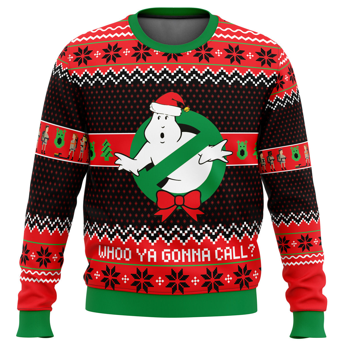Who you gonna call? Ghostbusters Christmas Sweater - WeCustomit