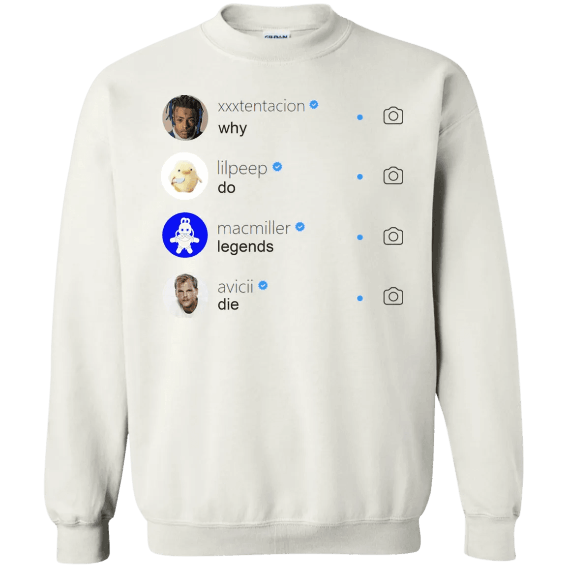 Why Do Legends Die Sweater XXXTentacion LilPeep MacMiller Avicii - WeCustomit