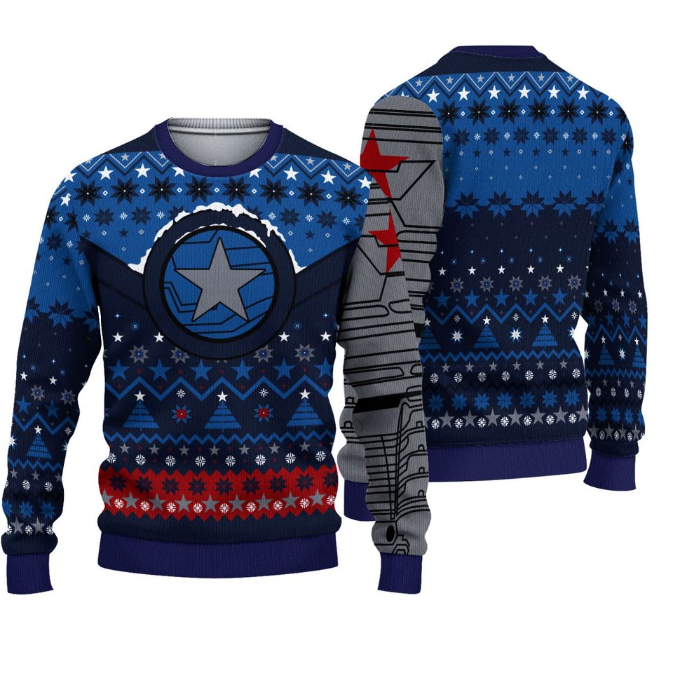 Winter Soldiers Ugly Christmas Sweater For Men & Women Christmas Gift Sweater BH603 - WeCustomit