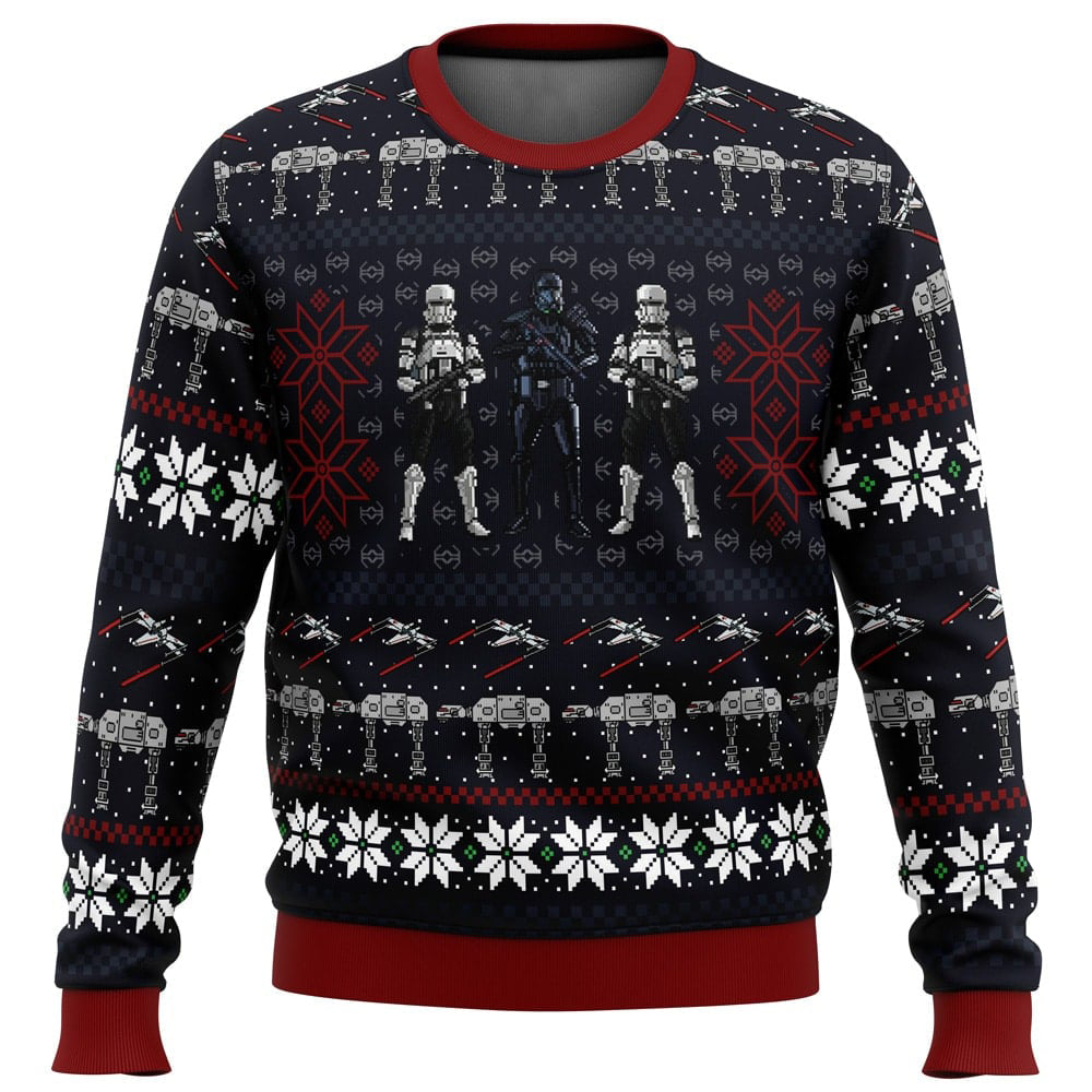 Wrath of the Empire Rogue One Star Wars Ugly Christmas Sweater - WeCustomit