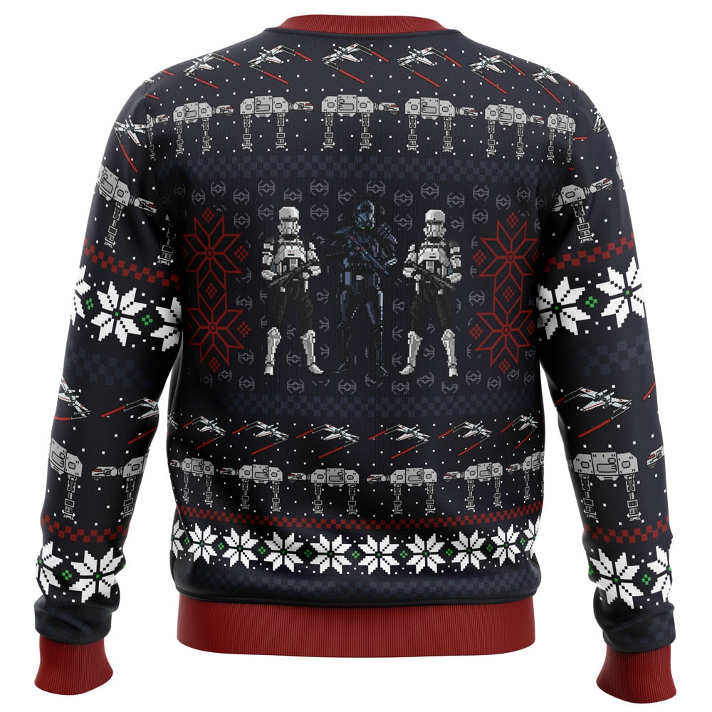 Wrath of the Empire Rogue One Star Wars Ugly Christmas Sweater - WeCustomit