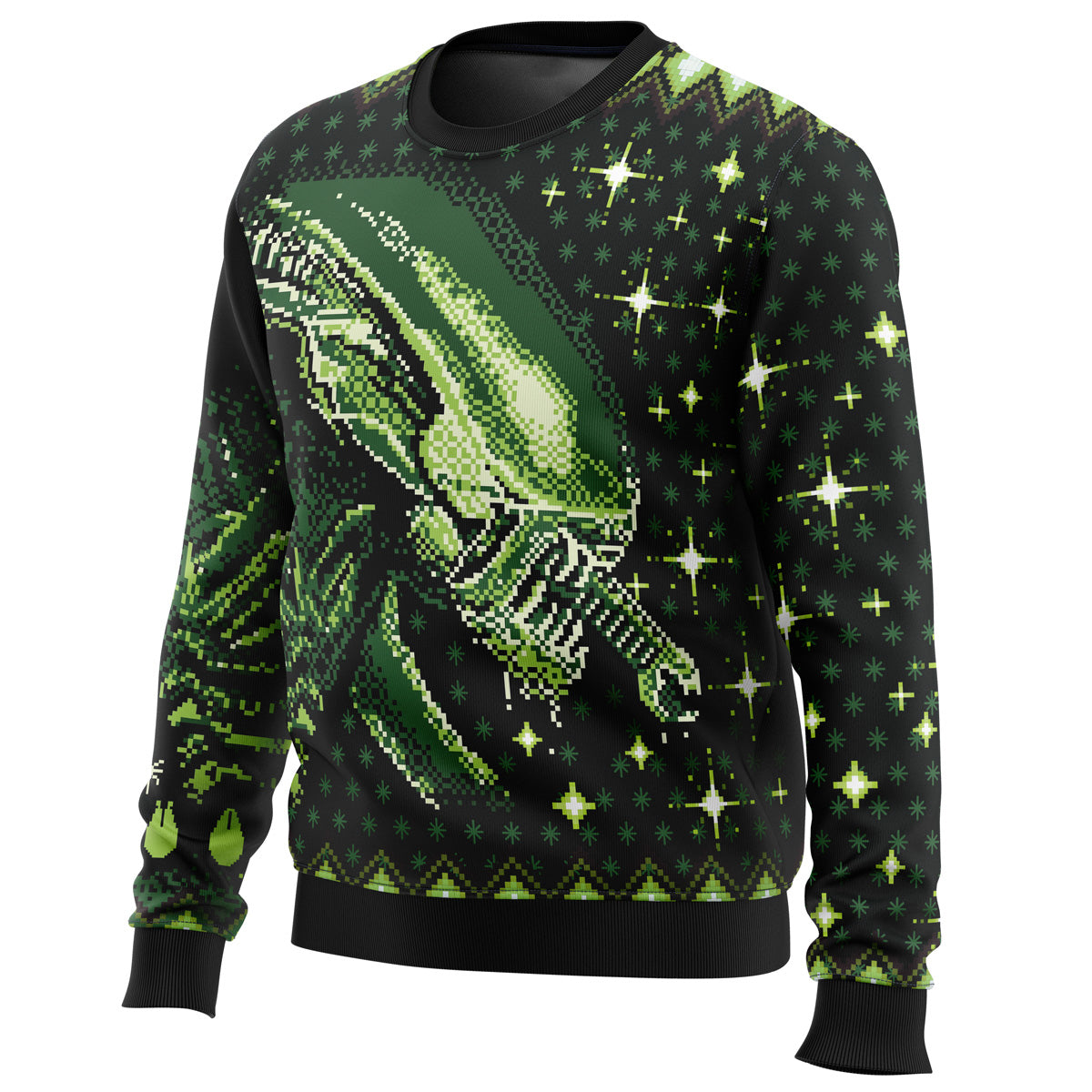 Xenomorph Alien Ugly Christmas Sweater - WeCustomit