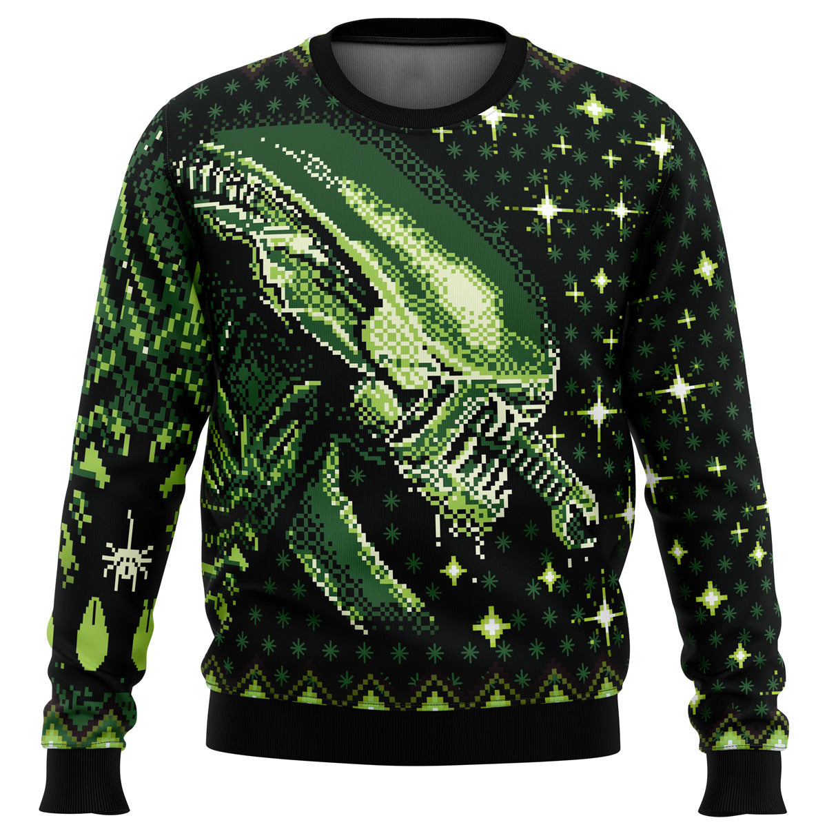 Xenomorph Alien Ugly Christmas Sweater - WeCustomit