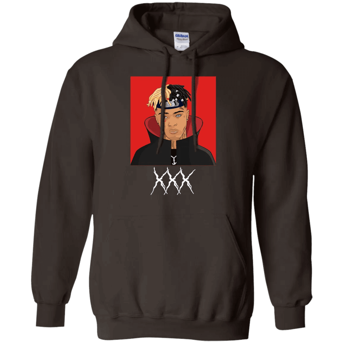 XXXTentacion Hoodie Naruto XXX - WeCustomit
