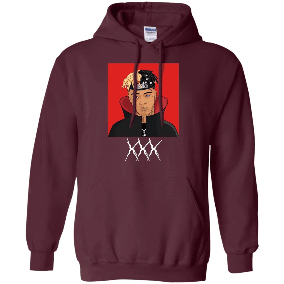 XXXTentacion Hoodie Naruto XXX - WeCustomit
