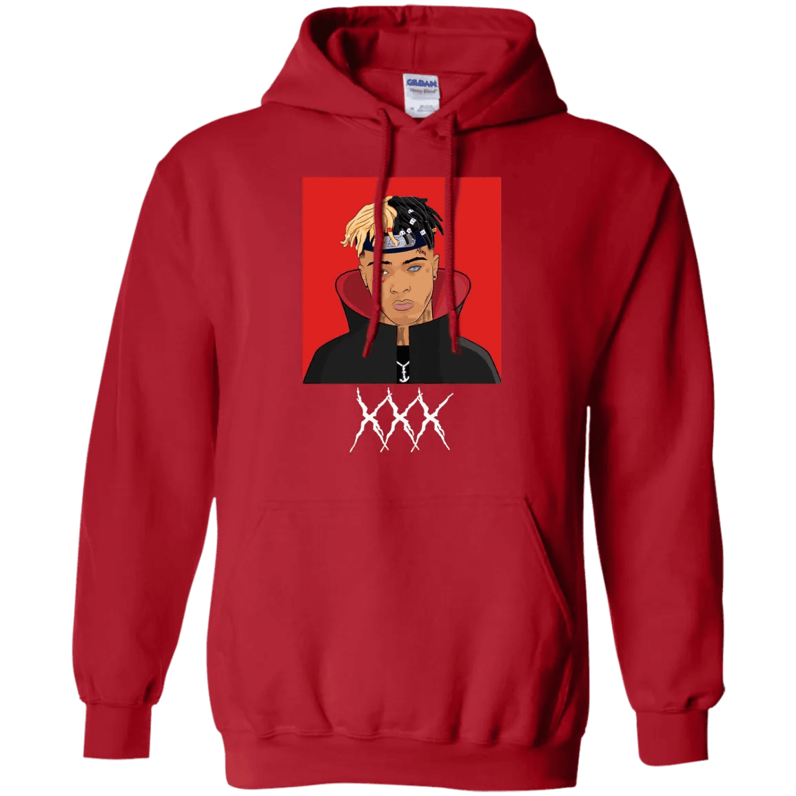 XXXTentacion Hoodie Naruto XXX - WeCustomit