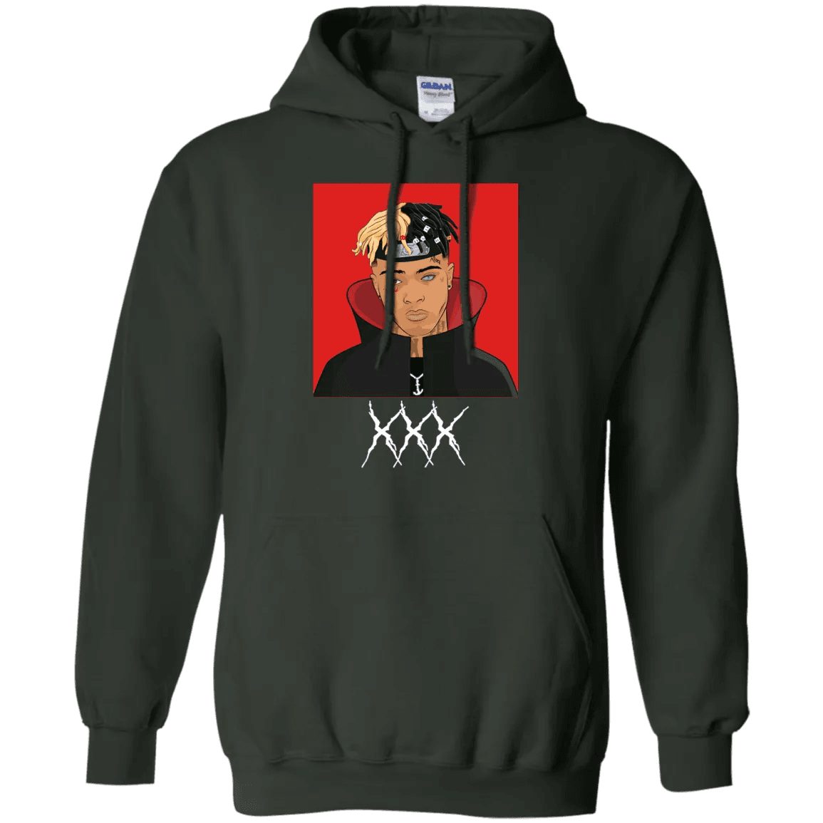 XXXTentacion Hoodie Naruto XXX - WeCustomit