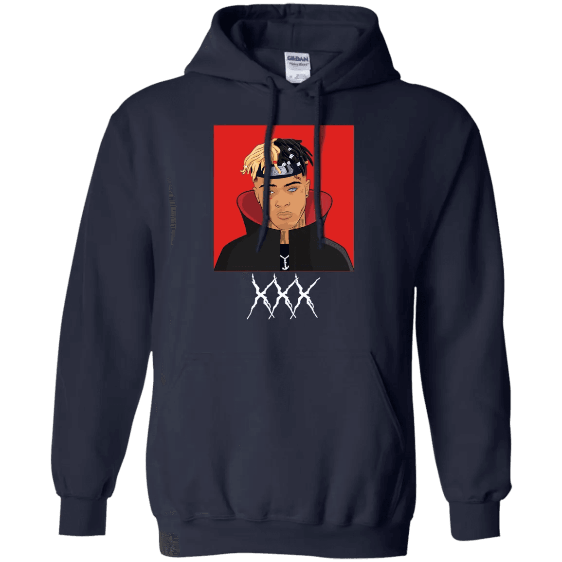 XXXTentacion Hoodie Naruto XXX - WeCustomit