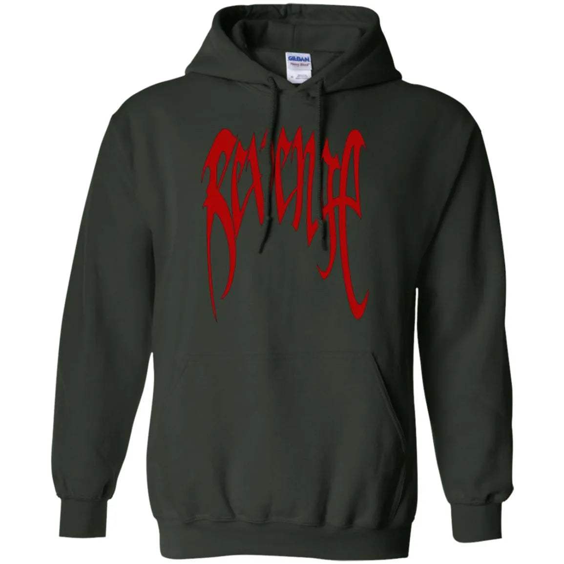 XXXTentacion Hoodie Revenge Merch Red - WeCustomit