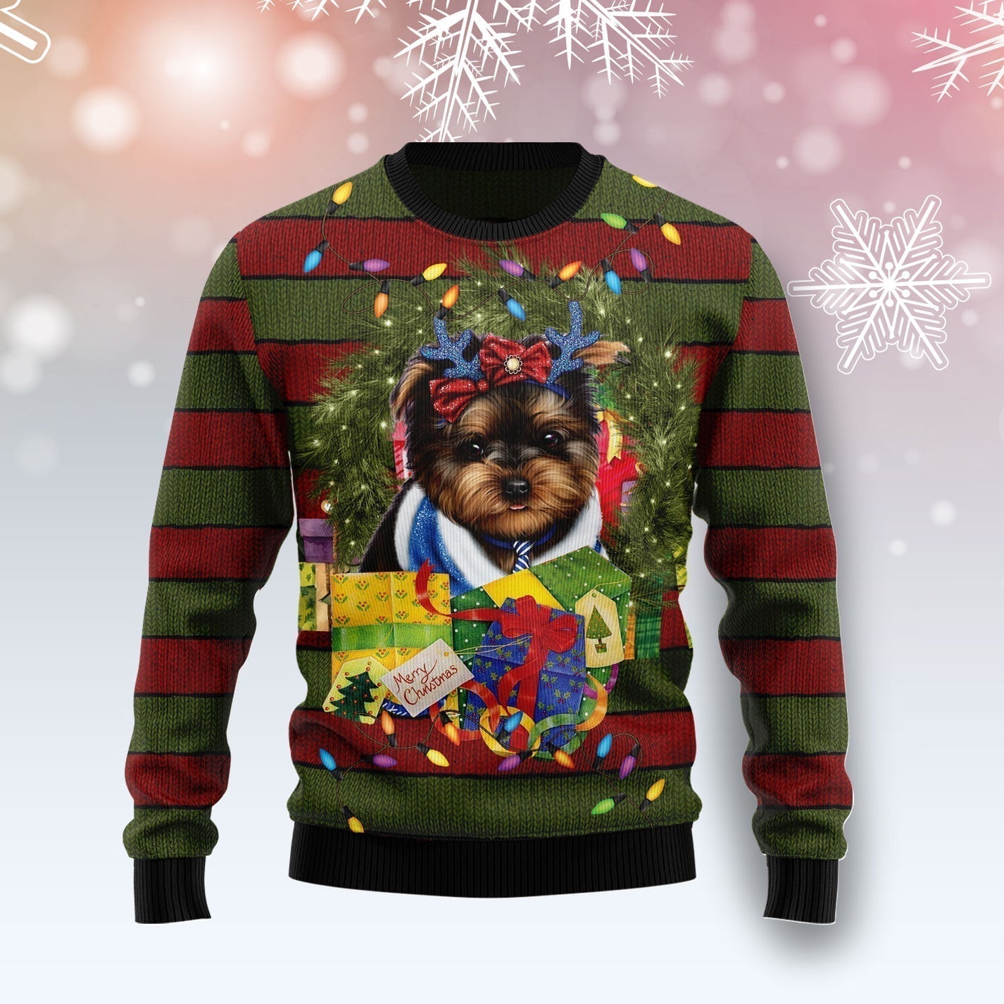 Gift Xmas Ugly Christmas Sweater For Men & Women Christmas Gift Sweater US3566 - WeCustomit