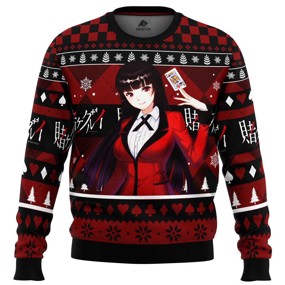 Yumeko Kakegurui Ugly Christmas Sweater - WeCustomit